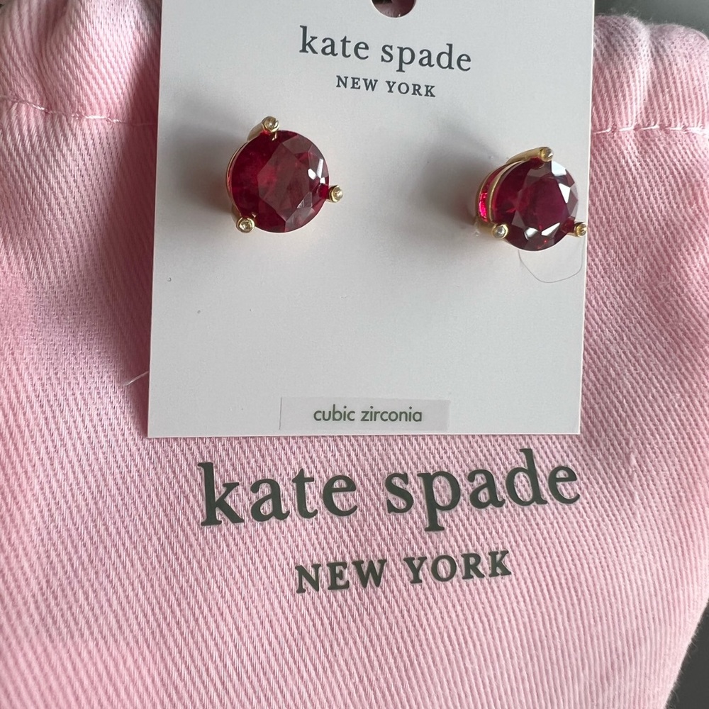 Kate Spade Red Earrings - Picture 5 of 8